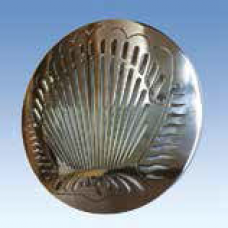 Встраиваемый универсальный подводный динамик с накладкой из нерж. стали